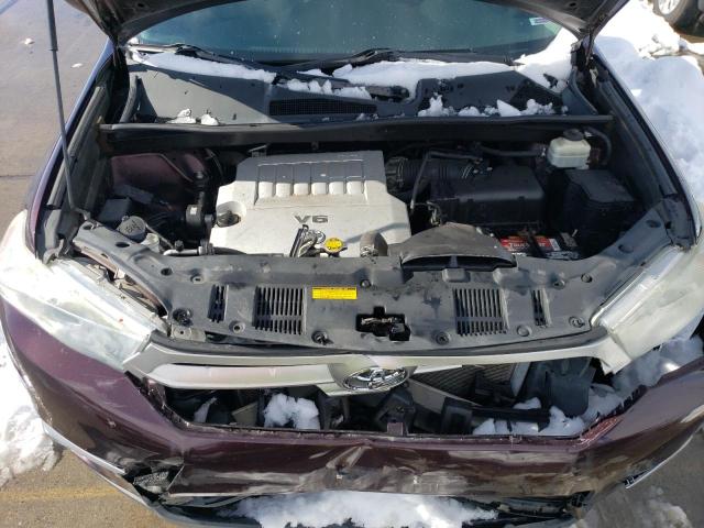 2011 Toyota Highlander Base მანქანა იყიდება აუქციონზე, vin: 5TDBK3EH0BS085182, აუქციონის ნომერი: 47071394