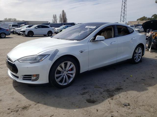 48399184 :رقم المزاد ، 5YJSA1H17EFP37214 vin ، 2014 Tesla Model S مزاد بيع
