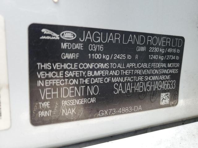 Aukcja sprzedaży 2017 Jaguar Xe First Edition, vin: SAJAH4BV5HA946633, numer aukcji: 44987864