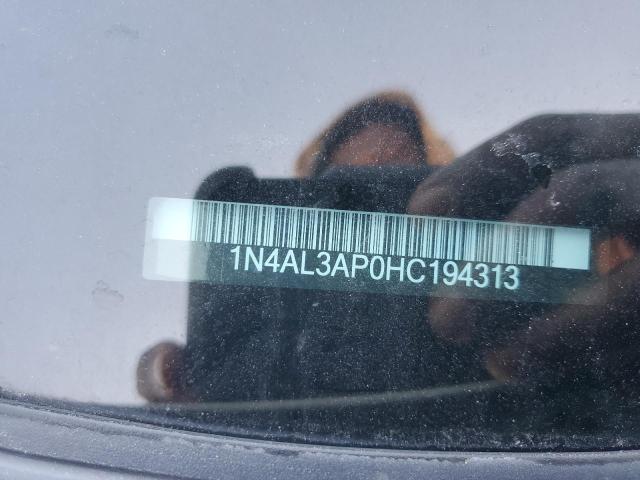 47116334 :رقم المزاد ، 1N4AL3AP0HC194313 vin ، 2017 Nissan Altima 2.5 مزاد بيع