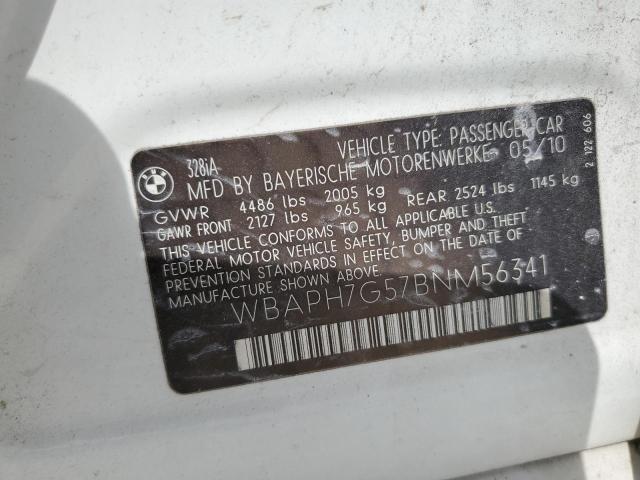 Aukcja sprzedaży 2011 Bmw 328 I, vin: WBAPH7G57BNM56341, numer aukcji: 45446584