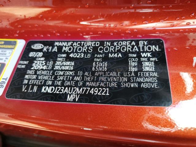Продаж на аукціоні авто 2021 Kia Soul Lx, vin: KNDJ23AU2M7749221, номер лоту: 46198664