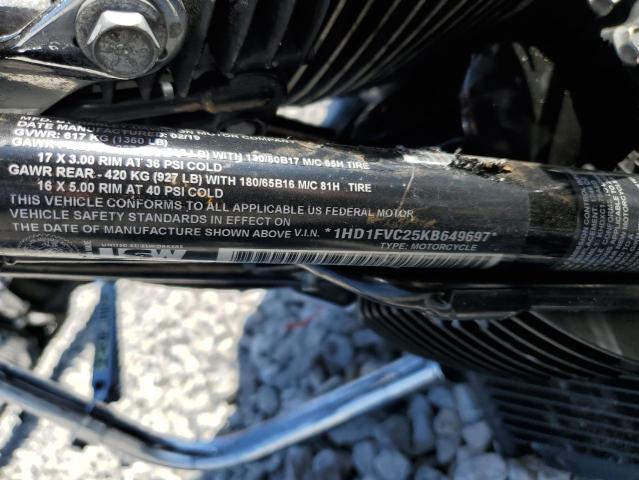 46268984 :رقم المزاد ، 1HD1FVC25KB649697 vin ، 2019 Harley-davidson Flht مزاد بيع