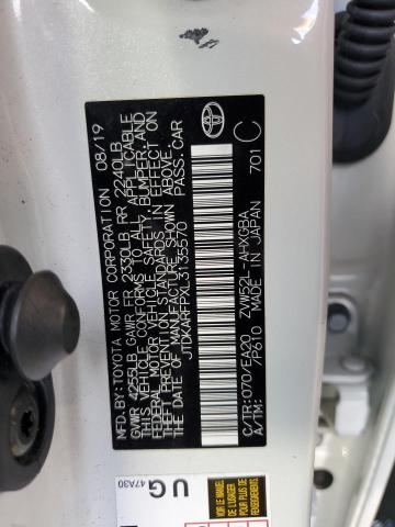 47240114 :رقم المزاد ، JTDKARFPXL3135570 vin ، 2020 Toyota Prius Prime Le مزاد بيع