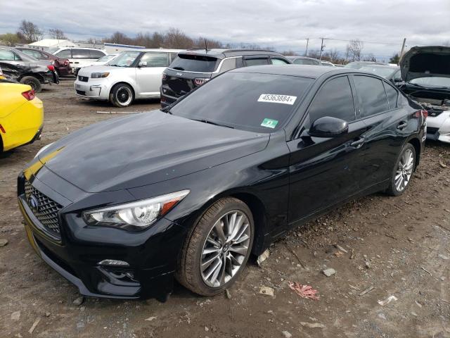 Продажа на аукционе авто 2018 Infiniti Q50 Luxe, vin: JN1EV7AR2JM437086, номер лота: 45363884