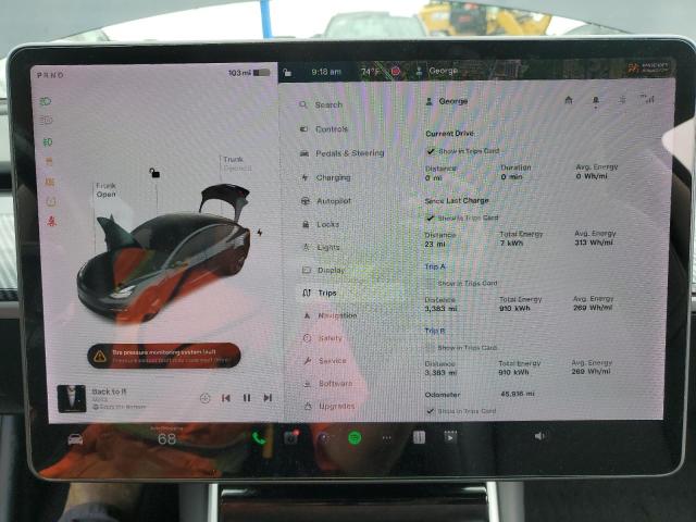 Aukcja sprzedaży 2018 Tesla Model 3, vin: 5YJ3E1EB2JF128323, numer aukcji: 45343004
