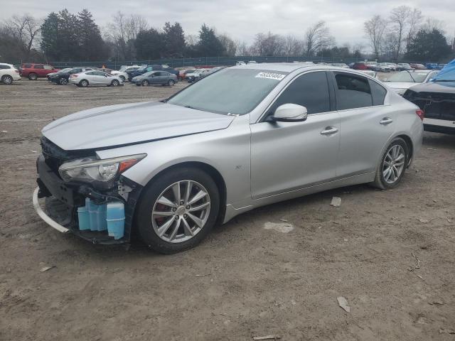 2015 Infiniti Q50 Base მანქანა იყიდება აუქციონზე, vin: JN1BV7AP4FM344322, აუქციონის ნომერი: 45333484