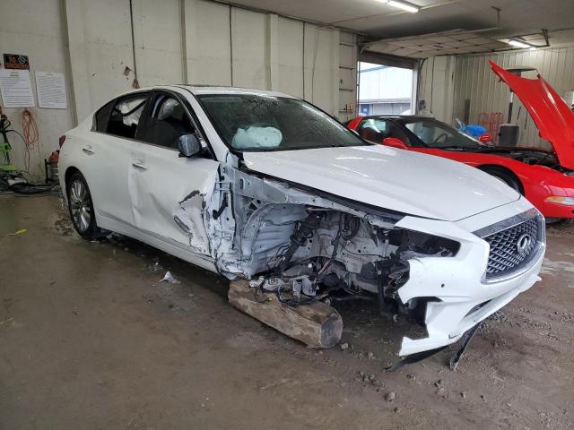 2021 Infiniti Q50 Luxe მანქანა იყიდება აუქციონზე, vin: JN1EV7BP3MM706973, აუქციონის ნომერი: 45146264