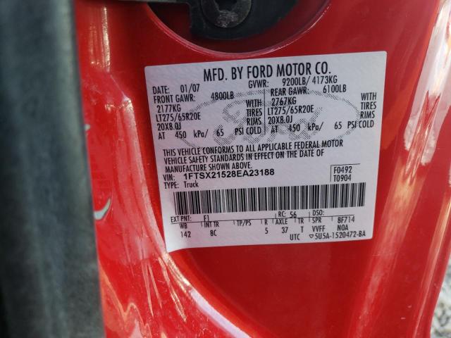 Aukcja sprzedaży 2008 Ford F250 Super Duty, vin: 1FTSX21528EA23188, numer aukcji: 45497984