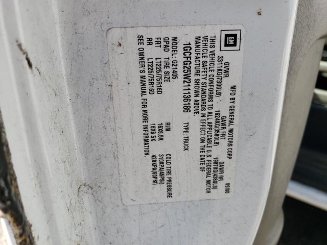 Aukcja sprzedaży 2001 Chevrolet Express G2500, vin: 1GCFG25W211136186, numer aukcji: 43924904
