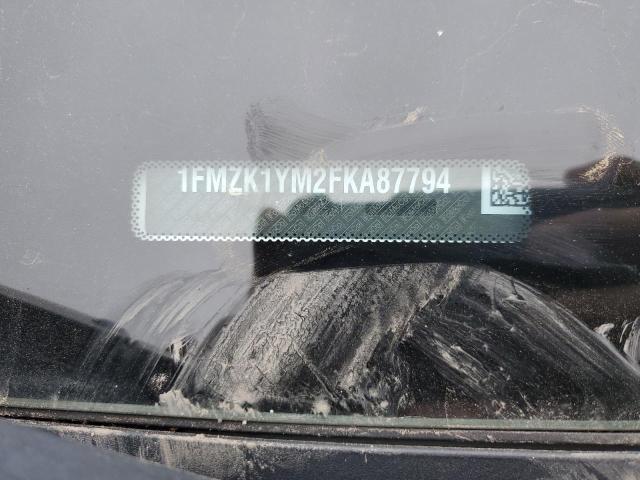 45690114 :رقم المزاد ، 1FMZK1YM2FKA87794 vin ، 2015 Ford Transit T-150 مزاد بيع
