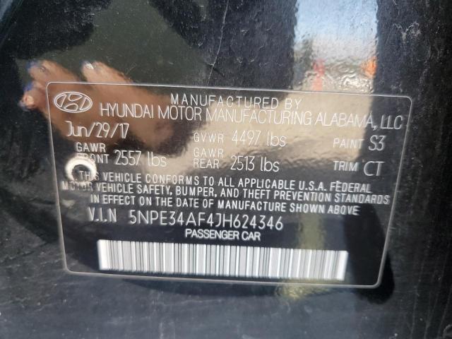Aukcja sprzedaży 2018 Hyundai Sonata Sport, vin: 5NPE34AF4JH624346, numer aukcji: 45452964