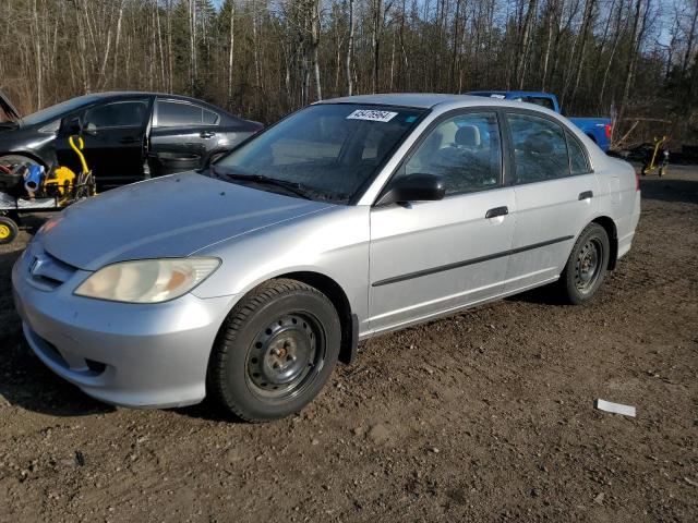 62031775 :رقم المزاد ، 2HGES15365H002767 vin ، 2005 Honda Civic مزاد بيع