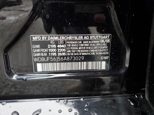 Auction sale of the 2006 Mercedes-benz E 350, vin: WDBUF56J56A873029, lot number: 44536504