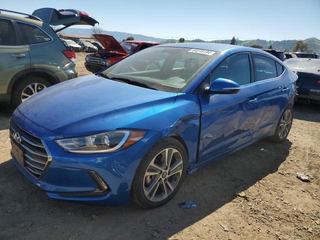 Продажа на аукционе авто 2018 Hyundai Elantra Sel, vin: KMHD84LFXJU584172, номер лота: 44519194