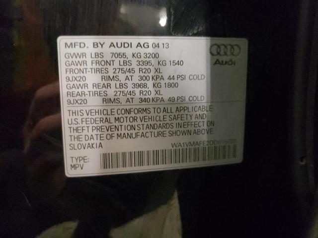 Продажа на аукционе авто 2013 Audi Q7 Prestige, vin: WA1VMAFE2DD015028, номер лота: 48764414