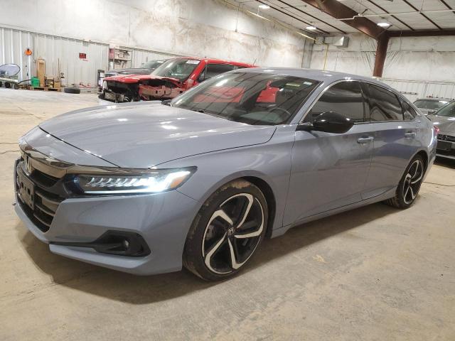 2022 Honda Accord Sport მანქანა იყიდება აუქციონზე, vin: 1HGCV1F31NA062399, აუქციონის ნომერი: 47682164