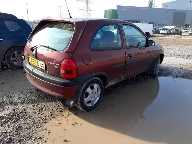 Aukcja sprzedaży 1999 Vauxhall Corsa 16v, vin: W0L0SBF08X4306681, numer aukcji: 45601154