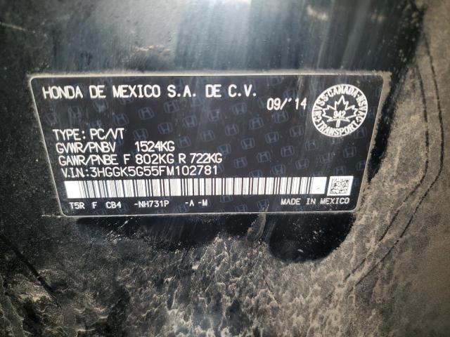 Aukcja sprzedaży 2015 Honda Fit Lx, vin: 3HGGK5G55FM102781, numer aukcji: 45617114