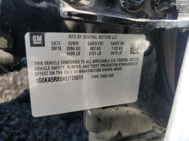 2017 Cadillac Ct6 მანქანა იყიდება აუქციონზე, vin: 1G6KA5RX6HU128611, აუქციონის ნომერი: 48554894