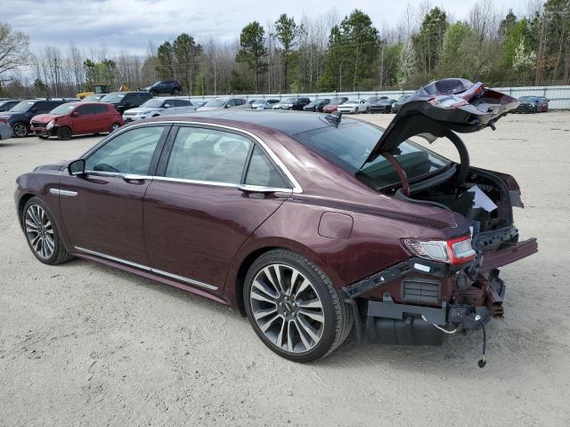 46478744 :رقم المزاد ، 1LN6L9TK4J5616397 vin ، 2018 Lincoln Continental مزاد بيع