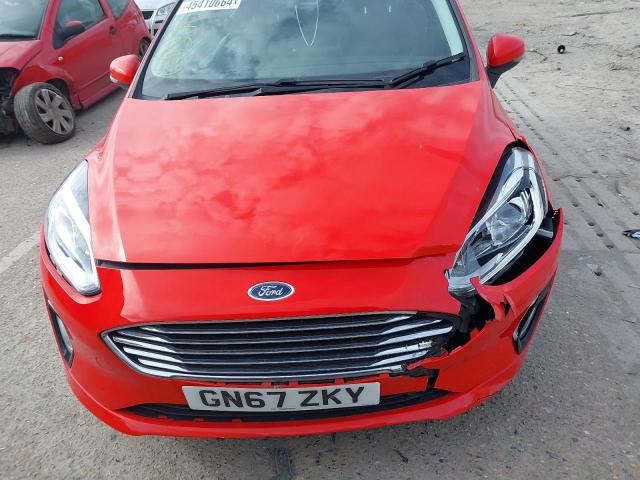 45410664 :رقم المزاد ، WF0JXXGAHJHR56070 vin ، 2017 Ford Fiesta Zet مزاد بيع