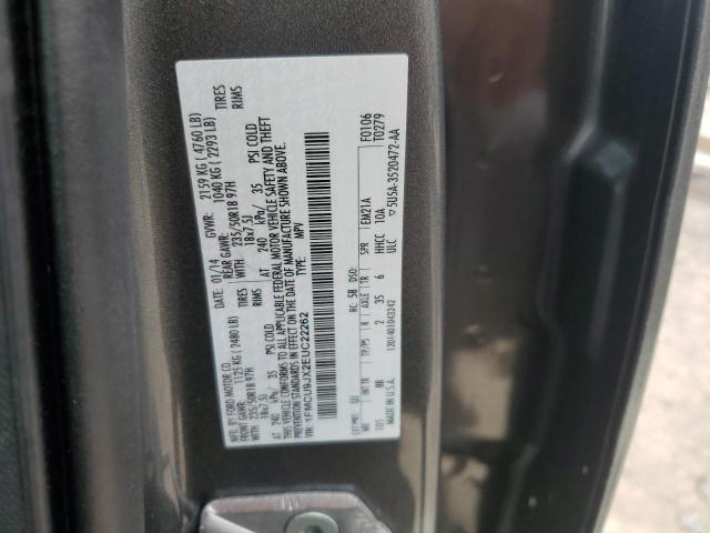 43610164 :رقم المزاد ، 1FMCU9JX2EUC22262 vin ، 2014 Ford Escape Titanium مزاد بيع