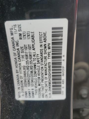 Продаж на аукціоні авто 2016 Honda Cr-v Ex, vin: 2HKRM3H53GH564879, номер лоту: 45503584