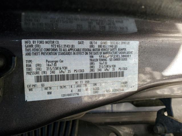 Aukcja sprzedaży 2014 Ford Focus Se, vin: 1FADP3F23EL386061, numer aukcji: 44991484