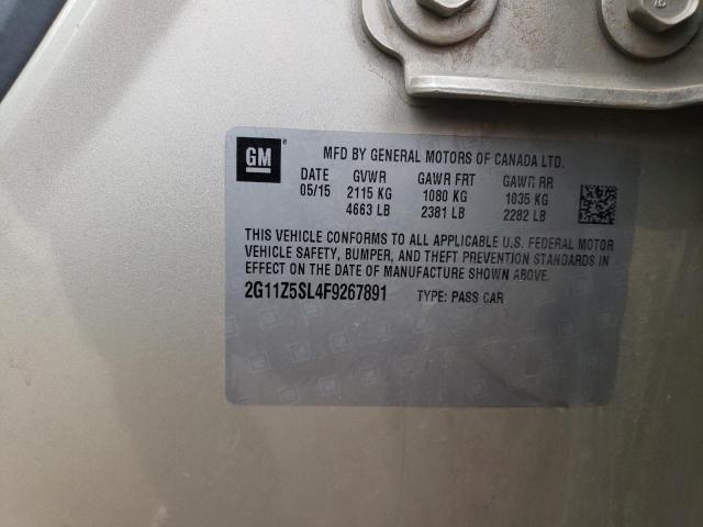 Aukcja sprzedaży 2015 Chevrolet Impala Ls, vin: 2G11Z5SL4F9267891, numer aukcji: 45561354