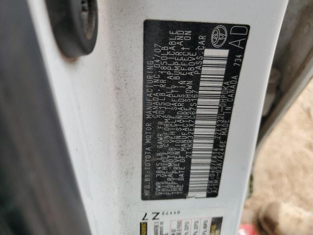 Aukcja sprzedaży 2007 Toyota Corolla Matrix Xr, vin: 2T1KR32EX7C675167, numer aukcji: 45480034