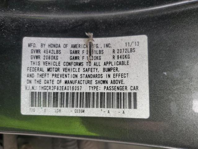 Aukcja sprzedaży 2014 Honda Accord Exl, vin: 1HGCR3F82EA016057, numer aukcji: 45552424
