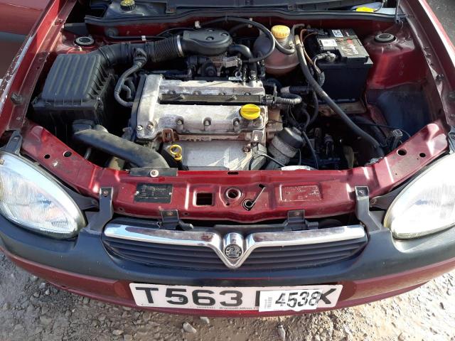 Aukcja sprzedaży 1999 Vauxhall Corsa 16v, vin: W0L0SBF08X4306681, numer aukcji: 45601154