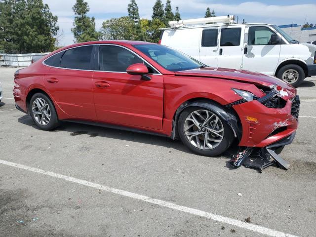 2021 Hyundai Sonata Sel მანქანა იყიდება აუქციონზე, vin: 5NPEL4JA2MH090675, აუქციონის ნომერი: 48138804