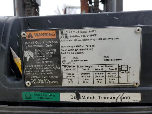 2008 Hyst Forklift მანქანა იყიდება აუქციონზე, vin: F187V13700F, აუქციონის ნომერი: 47226204