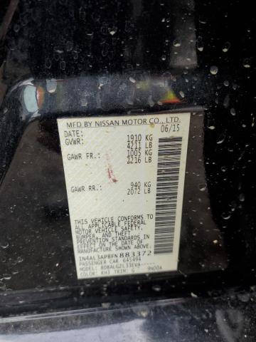 Aukcja sprzedaży 2015 Nissan Altima 2.5, vin: 1N4AL3AP8FN883372, numer aukcji: 45151034