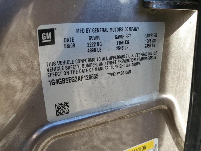 Aukcja sprzedaży 2010 Buick Lacrosse Cx, vin: 1G4GB5EG3AF120655, numer aukcji: 45188704