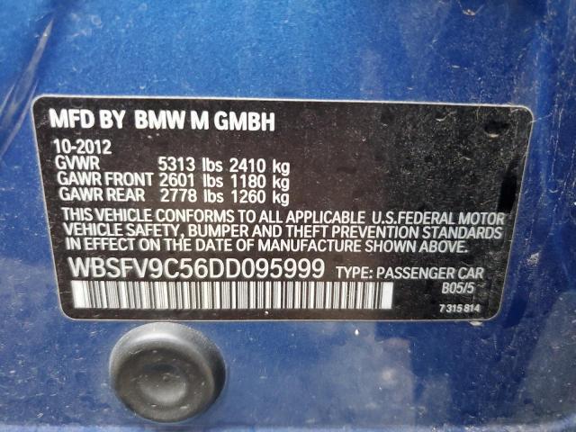Продажа на аукционе авто 2013 Bmw M5, vin: WBSFV9C56DD095999, номер лота: 48139974