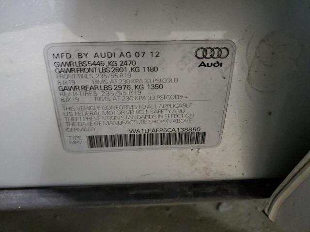 Aukcja sprzedaży 2012 Audi Q5 Premium Plus, vin: WA1LFAFP5CA138860, numer aukcji: 45230604