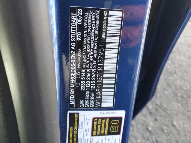 Aukcja sprzedaży 2023 Mercedes-benz C 300 4matic, vin: W1KAF4HB7PR137951, numer aukcji: 43508464