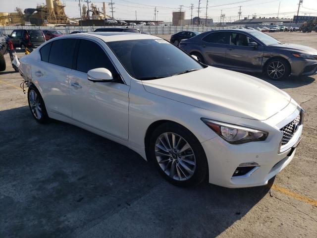 2021 Infiniti Q50 Luxe მანქანა იყიდება აუქციონზე, vin: JN1EV7BP9MM705066, აუქციონის ნომერი: 45259184