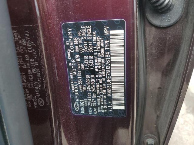 Aukcja sprzedaży 2022 Hyundai Palisade Se, vin: KM8R1DHE7NU376184, numer aukcji: 45511354