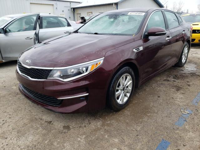 Продажа на аукционе авто 2017 Kia Optima Lx, vin: 5XXGT4L31HG166556, номер лота: 47718164