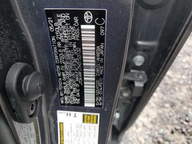 Продаж на аукціоні авто 2021 Toyota Prius Special Edition, vin: JTDKAMFU7M3153132, номер лоту: 45349634