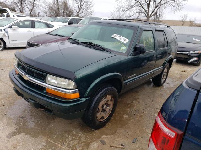 Aukcja sprzedaży 2002 Chevrolet Blazer, vin: 1GNDT13W02K201040, numer aukcji: 45104664