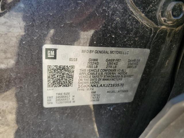 Aukcja sprzedaży 2018 Gmc Acadia Sle, vin: 1GKKNKLAXJZ195570, numer aukcji: 43864464
