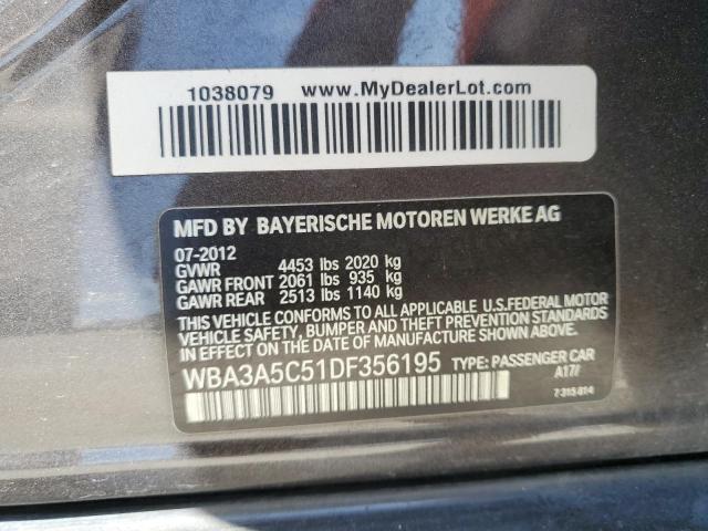 Aukcja sprzedaży 2013 Bmw 328 I, vin: WBA3A5C51DF356195, numer aukcji: 49038274