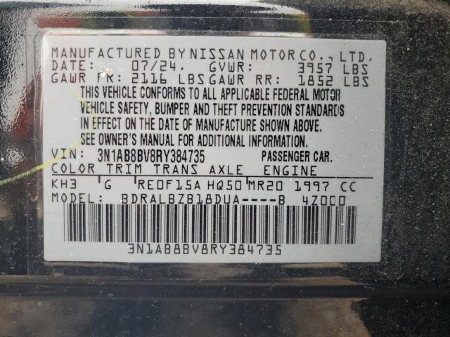 Aukcja sprzedaży 2024 Nissan Sentra, vin: 3N1AB8BV8RY384735, numer aukcji: 48252895