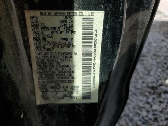 Продаж на аукціоні авто 1998 Nissan Frontier, vin: 1N6DD26Y7WC310553, номер лоту: 48805195