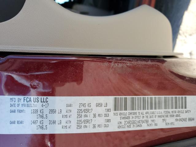 Aukcja sprzedaży 2017 Dodge Grand Caravan, vin: 2C4RDGBG1HR764780, numer aukcji: 48684525